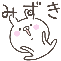 [LINEスタンプ] ☆★みずき★☆ベーシックパック