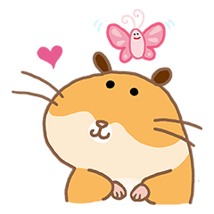 [LINEスタンプ] ハムスターボボ