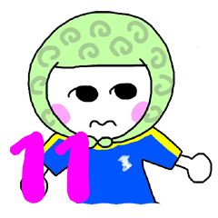 [LINEスタンプ] 塚サッカー11