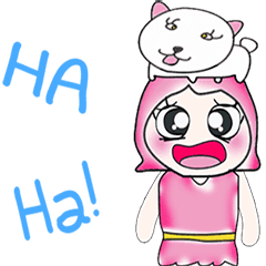 [LINEスタンプ] Miss. Soda and cat..^^