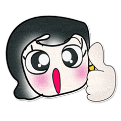 [LINEスタンプ] Miss. Sayaka..^^