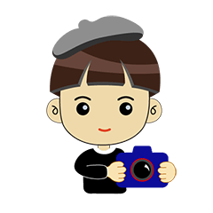 [LINEスタンプ] camera boy boy