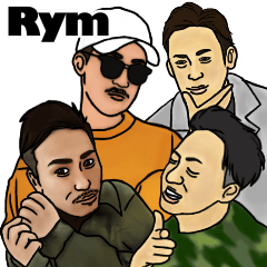 [LINEスタンプ] RYMの画像（メイン）