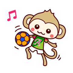 [LINEスタンプ] フット猿