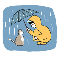 [LINEスタンプ] What is in the pocket