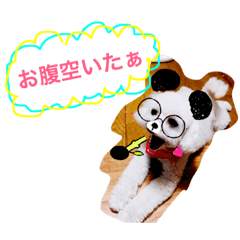 [LINEスタンプ] トイプードルのもこ
