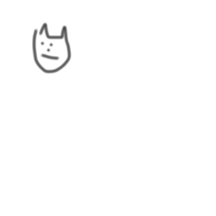 [LINEスタンプ] ちょっと薄めな犬