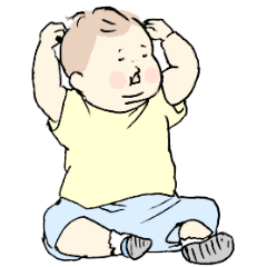 [LINEスタンプ] muchi muchi baby sticker