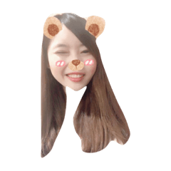 [LINEスタンプ] chuchu happy face