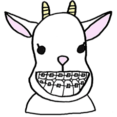 [LINEスタンプ] ひねくれっ子どうぶつ