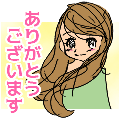 [LINEスタンプ] 女子女子スタンプ☆敬語と感情の画像（メイン）
