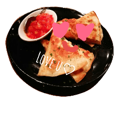 [LINEスタンプ] my little sweet food