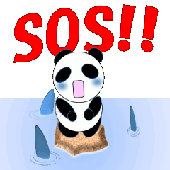 [LINEスタンプ] 我が家にパンダ その2