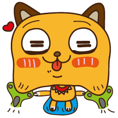 [LINEスタンプ] Lazy a cat dog-life part 1