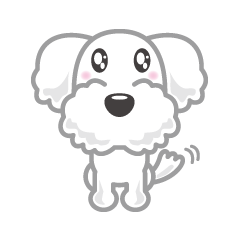 [LINEスタンプ] 毎日使える★かわいい「子犬」スタンプ！