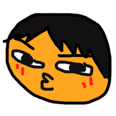 [LINEスタンプ] 顔で言う、カオカオ。