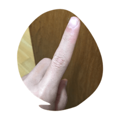 [LINEスタンプ] finger count