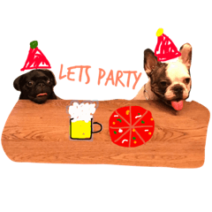 [LINEスタンプ] Grump Brothers