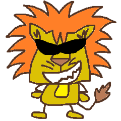 [LINEスタンプ] Lion dude-Leo's life~