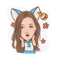 [LINEスタンプ] beautiful sandy