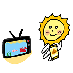 [LINEスタンプ] Mr.Sun's Daily life