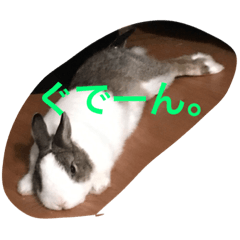 [LINEスタンプ] ランドさん #land#rabbit#うさぎ
