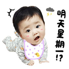 [LINEスタンプ] Haishi mother's baby