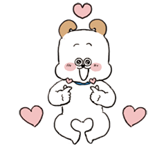 [LINEスタンプ] Extrovert puppy