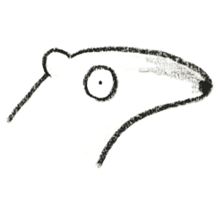 [LINEスタンプ] となりの"みなみこありくい"さん