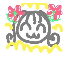 [LINEスタンプ] ほんわかはぴちゃん