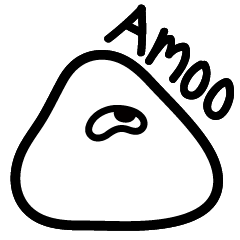 [LINEスタンプ] The world is full of Amoo.