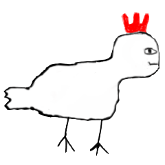 [LINEスタンプ] 例のあのにわとり