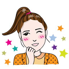 [LINEスタンプ] Kiki is happy