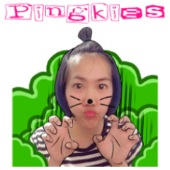 [LINEスタンプ] Pingkies