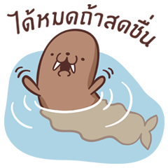 [LINEスタンプ] Walrus Kung