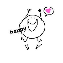 [LINEスタンプ] まんまるちゃん！！