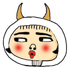 [LINEスタンプ] synthetic facial mapping