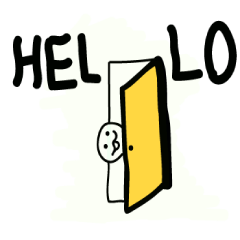 [LINEスタンプ] white's life no1
