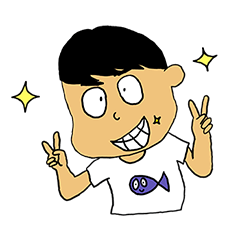 [LINEスタンプ] I'm a Fish