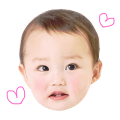[LINEスタンプ] はーちゃんのお顔スタンプ