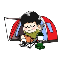 [LINEスタンプ] Miss ＆ Mr.Outdoorrangsit