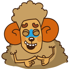 [LINEスタンプ] Lazy sheep 2