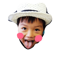 [LINEスタンプ] The Cheerful boy