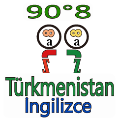 90°8 英語 トルクメニスタン