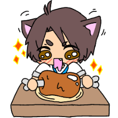 [LINEスタンプ] わん助