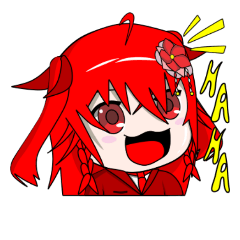 [LINEスタンプ] Hanari-Chan the cute schoolgirl