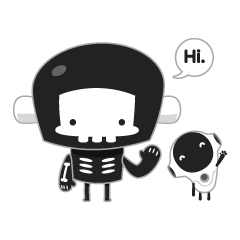 [LINEスタンプ] Yobot ＆ Dez, Stickers, Vol. 001