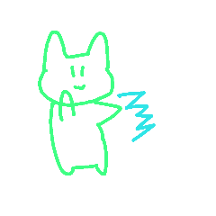 [LINEスタンプ] ぬるっとねこ