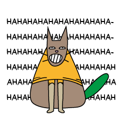 [LINEスタンプ] What is Tammy doing？-1 