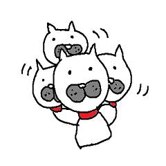 [LINEスタンプ] おっきい にゃんこ 